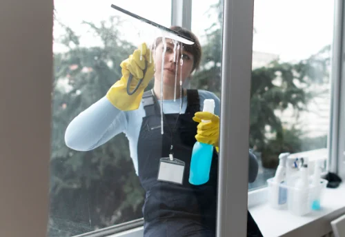 Nettoyage de vitres intérieures et extérieures à Érondelle